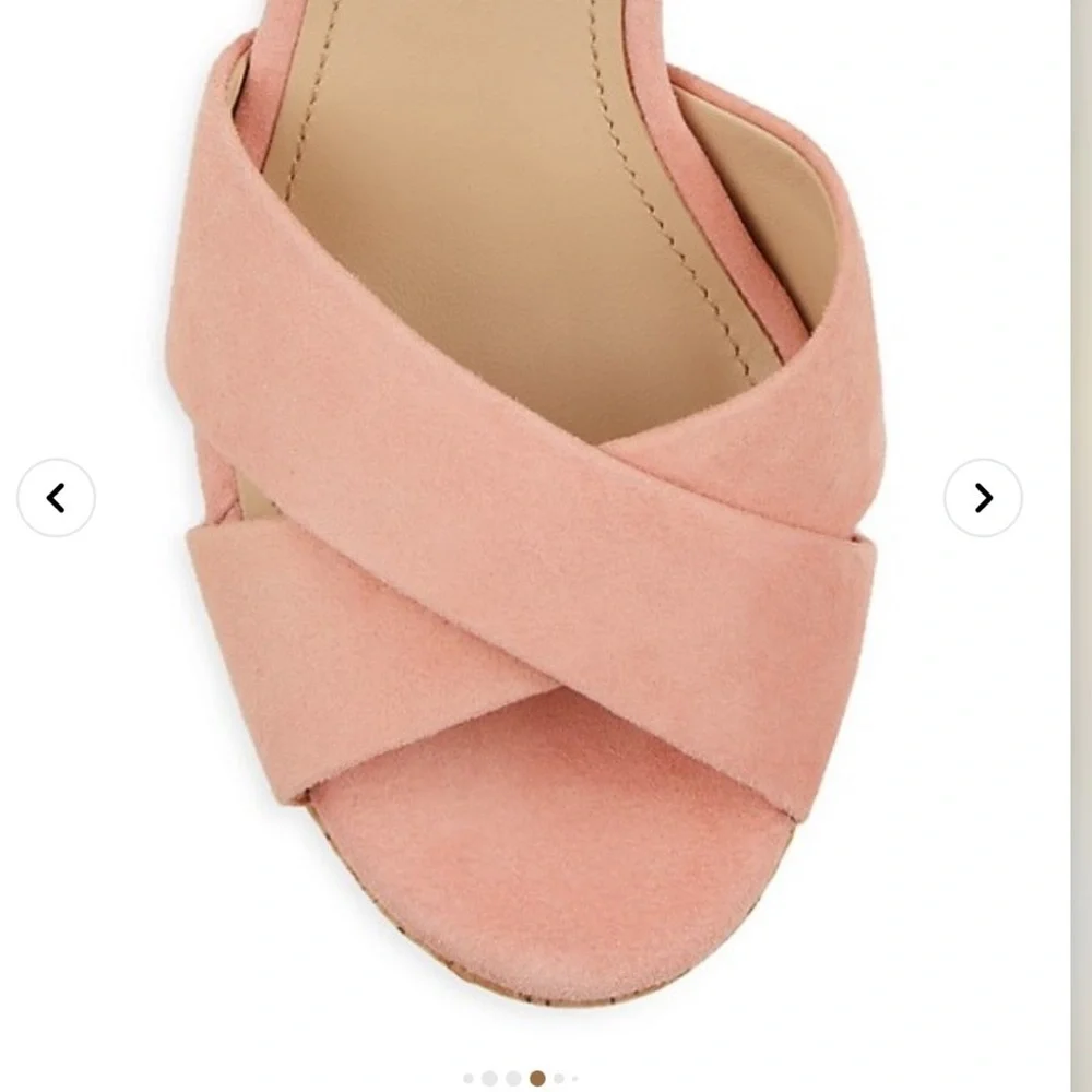 Botkier NY Plateau Suede Slingback Sandals - Picture 5 of 12